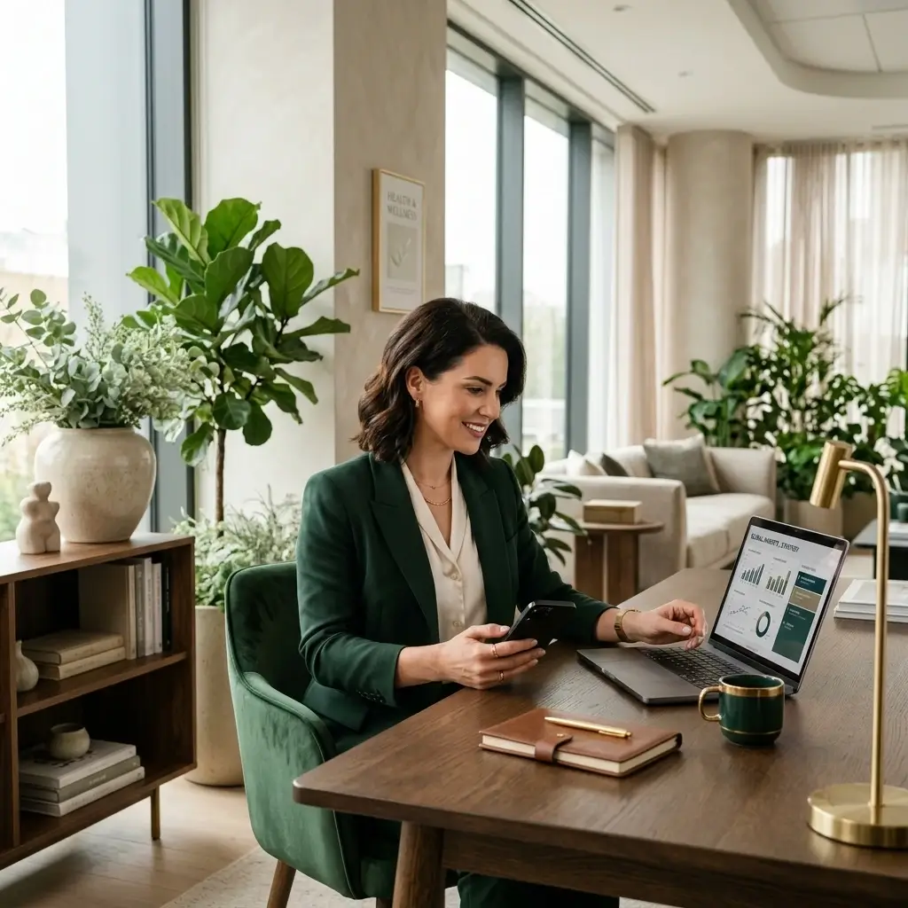 Empreendedor Ozonteck trabalhando com saúde e bem-estar