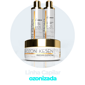 Linha capilar ozonizada Ozonteck Belo Horizonte